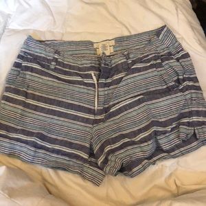 100% linen BRITISH KHAKI Shorts